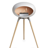 Le Feu White Ground Wood High | Bio-ethanol Haard | Model 2025