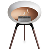 Le Feu White Ground Wood Low | Bio-ethanol Haard | Model 2025