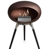 Le Feu Mocha Ground Wood Low | Bio-ethanol Haard | Model 2025