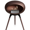 Le Feu Mocha Ground Wood Low | Bio-ethanol Haard | Model 2025