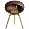 Le Feu Mocha Ground Wood Low | Bio-ethanol Haard | Model 2025