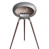 Le Feu Nickel Ground Wood High | Bio-ethanol Haard | Model 2025