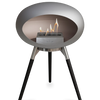 Le Feu Nickel Ground Wood Low | Bio-ethanol Haard | Model 2025