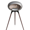 Le Feu Nickel Ground Wood High | Bio-ethanol Haard | Model 2025