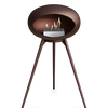 Le Feu Mocca Ground Wood High | Bio-ethanol Haard | Model 2025