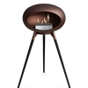 Le Feu Mocca Ground Wood High | Bio-ethanol Haard | Model 2025