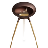 Le Feu Mocca Ground Wood High | Bio-ethanol Haard | Model 2025