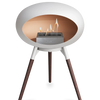 Le Feu White Ground Wood Low | Bio-ethanol Haard | Model 2025