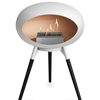 Le Feu White Ground Wood Low | Bio-ethanol Haard | Model 2025