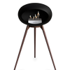 Le Feu Black Ground Wood High | Bio-ethanol Haard | Model 2025