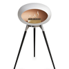Le Feu White Ground Wood High | Bio-ethanol Haard | Model 2025