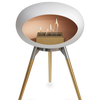 Le Feu White Ground Wood Low | Bio-ethanol Haard | Model 2025