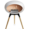 Le Feu White Ground Wood Low | Bio-ethanol Haard | Model 2025