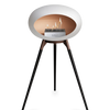 Le Feu White Ground Wood High | Bio-ethanol Haard | Model 2025