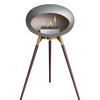 Le Feu Nickel Ground Wood High | Bio-ethanol Haard | Model 2025