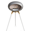 Le Feu Nickel Ground Wood High | Bio-ethanol Haard | Model 2025