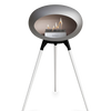 Le Feu Nickel Ground Wood High | Bio-ethanol Haard | Model 2025
