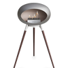 Le Feu Nickel Ground Wood High | Bio-ethanol Haard | Model 2025