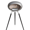 Le Feu Nickel Ground Wood High | Bio-ethanol Haard | Model 2025