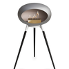 Le Feu Nickel Ground Wood High | Bio-ethanol Haard | Model 2025