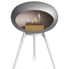 Le Feu Nickel Ground Wood Low | Bio-ethanol Haard | Model 2025