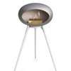 Le Feu Nickel Ground Wood High | Bio-ethanol Haard | Model 2025