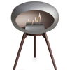 Le Feu Nickel Ground Wood Low | Bio-ethanol Haard | Model 2025