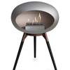 Le Feu Nickel Ground Wood Low | Bio-ethanol Haard | Model 2025