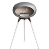 Le Feu Nickel Ground Wood High | Bio-ethanol Haard | Model 2025