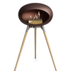 Le Feu Mocca Ground Wood High | Bio-ethanol Haard | Model 2025