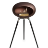 Le Feu Mocca Ground Wood High | Bio-ethanol Haard | Model 2025