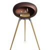 Le Feu Mocca Ground Wood High | Bio-ethanol Haard | Model 2025