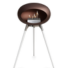 Le Feu Mocca Ground Wood High | Bio-ethanol Haard | Model 2025