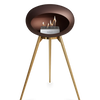 Le Feu Mocca Ground Wood High | Bio-ethanol Haard | Model 2025