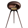 Le Feu Mocca Ground Wood High | Bio-ethanol Haard | Model 2025