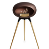 Le Feu Mocca Ground Wood High | Bio-ethanol Haard | Model 2025