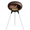 Le Feu Mocca Ground Wood High | Bio-ethanol Haard | Model 2025