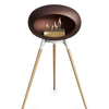 Le Feu Mocca Ground Wood High | Bio-ethanol Haard | Model 2025