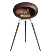 Le Feu Mocca Ground Wood High | Bio-ethanol Haard | Model 2025