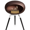 Le Feu Mocha Ground Wood Low | Bio-ethanol Haard | Model 2025