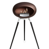 Le Feu Mocca Ground Wood High | Bio-ethanol Haard | Model 2025