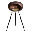Le Feu Mocca Ground Wood High | Bio-ethanol Haard | Model 2025