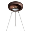 Le Feu Mocca Ground Wood High | Bio-ethanol Haard | Model 2025