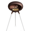 Le Feu Mocca Ground Wood High | Bio-ethanol Haard | Model 2025
