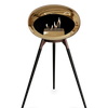 Le Feu Chromed Rose Gold Ground Wood High | Bio-ethanol Haard | Model 2025