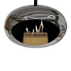 Le Feu Chromed Silver Sky | Bio-ethanol Haard Hangend | Model 2025