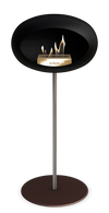 Le Feu Black Ground Steel High | Bio-ethanol Haard | Model 2025