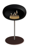 Le Feu Black Ground Steel Low | Bio-ethanol Haard | Model 2025