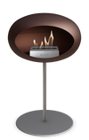 Le Feu Mocca Ground Steel Low | Bio-ethanol Haard | Model 2025