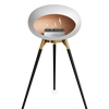 Le Feu White Ground Wood High | Bio-ethanol Haard | Model 2025